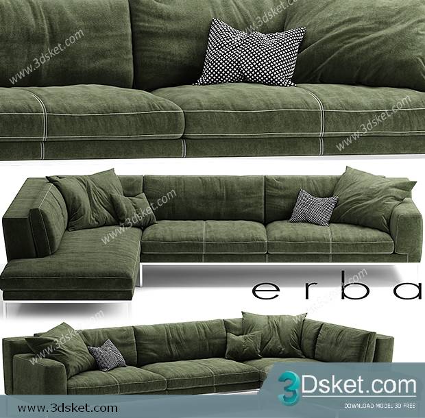 3D Model Sofa Free Download 0481