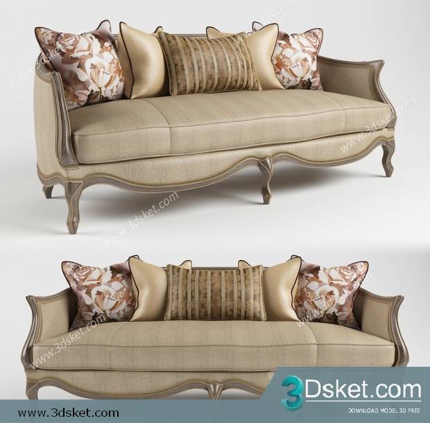 3D Model Sofa Free Download 0469
