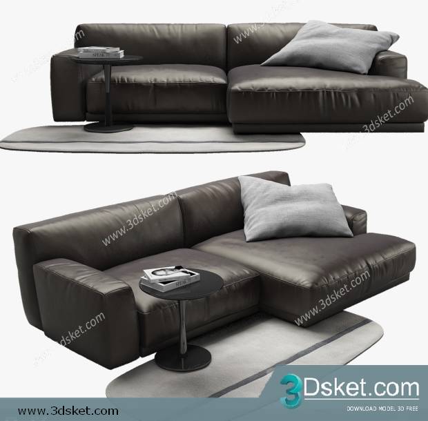 3D Model Sofa Free Download 0488