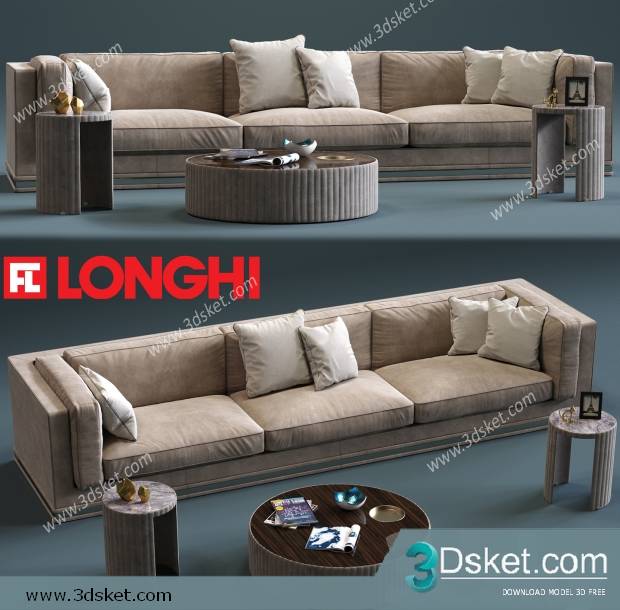 3D Model Sofa Free Download 0500