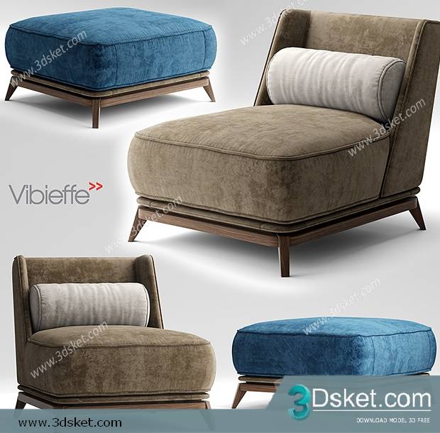 3D Model Sofa Free Download 0502