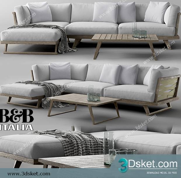 3D Model Sofa Free Download 0504