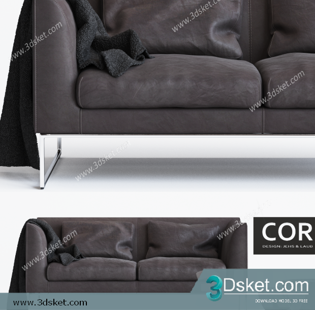 3D Model Sofa Free Download 0560