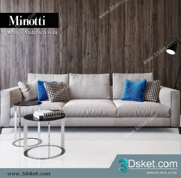 3D Model Sofa Free Download 0506