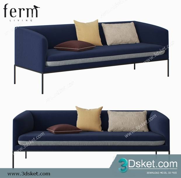 3D Model Sofa Free Download 0510