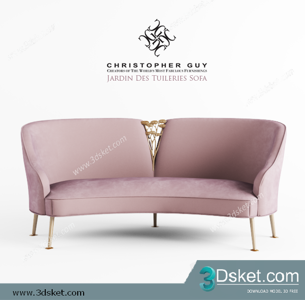 3D Model Sofa Free Download 0514