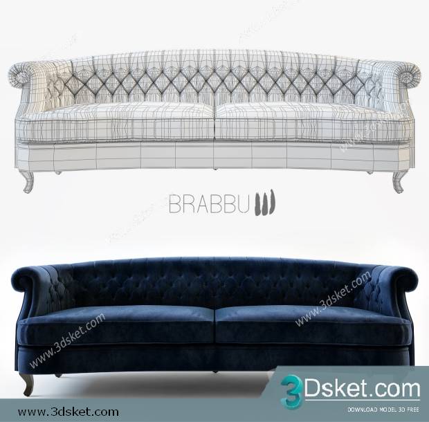 3D Model Sofa Free Download 0520