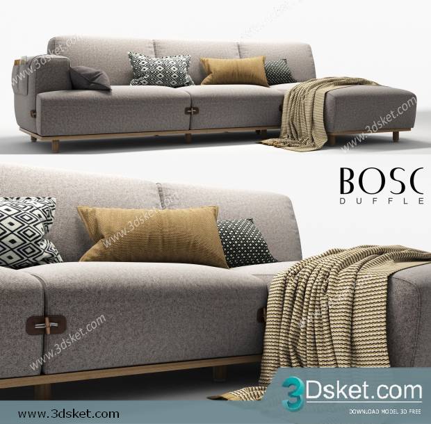 3D Model Sofa Free Download 0523