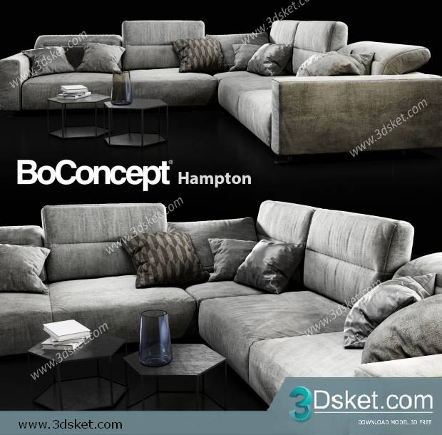 3D Model Sofa Free Download 0525