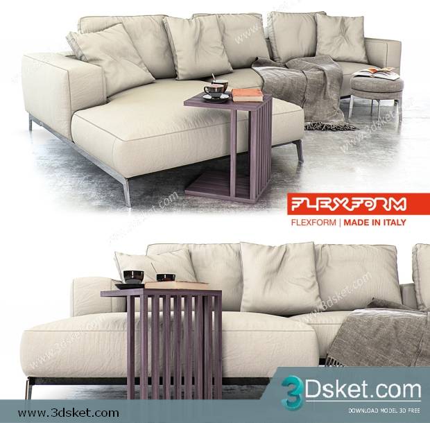 3D Model Sofa Free Download 0529