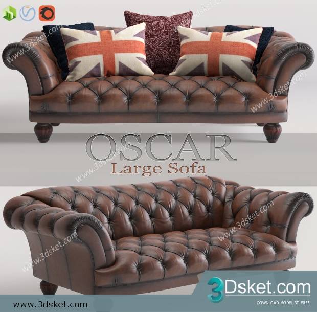 3D Model Sofa Free Download 0531