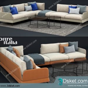 3D Model Sofa Free Download 0548