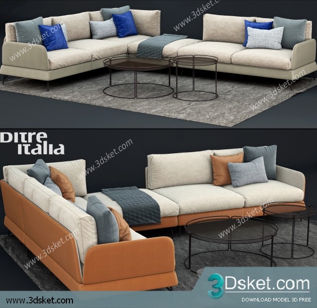 3D Model Sofa Free Download 0548