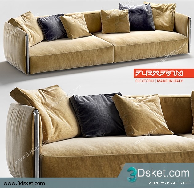 3D Model Sofa Free Download 0549