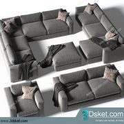 3D Model Sofa Free Download 0556