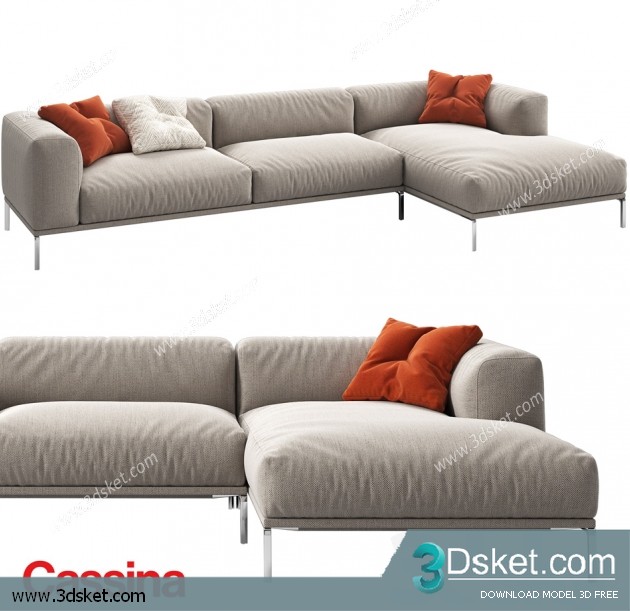 3D Model Sofa Free Download 0562