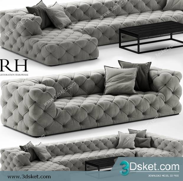 3D Model Sofa Free Download 0571