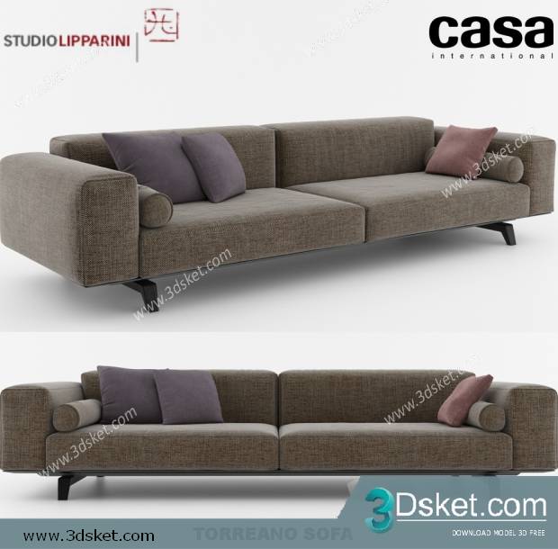 3D Model Sofa Free Download 0573
