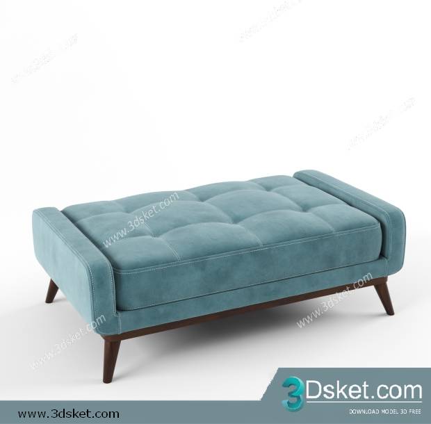 3D Model Sofa Free Download 0574