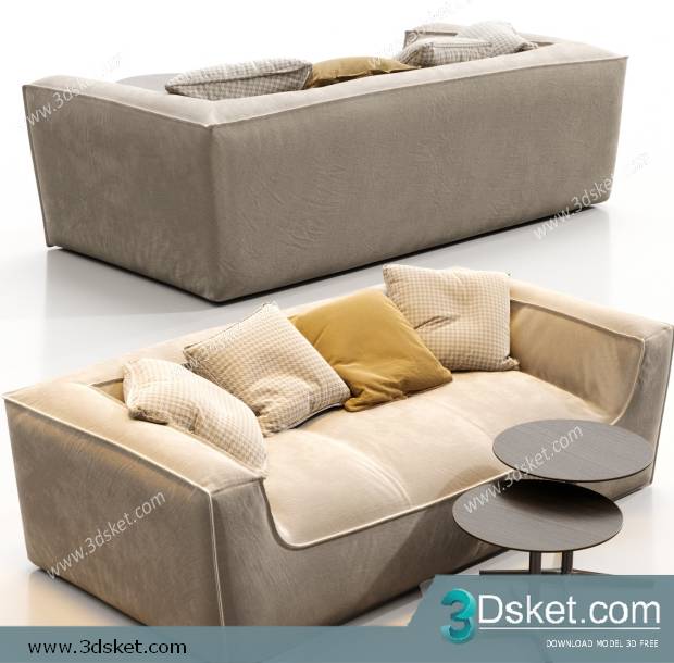 3D Model Sofa Free Download 0578