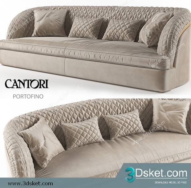 3D Model Sofa Free Download 0579