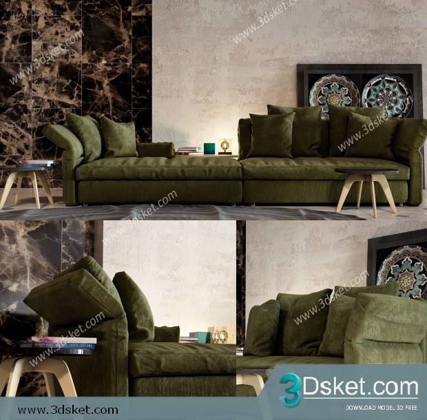 3D Model Sofa Free Download 0592