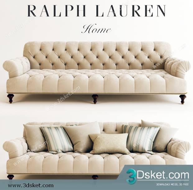 3D Model Sofa Free Download 0595