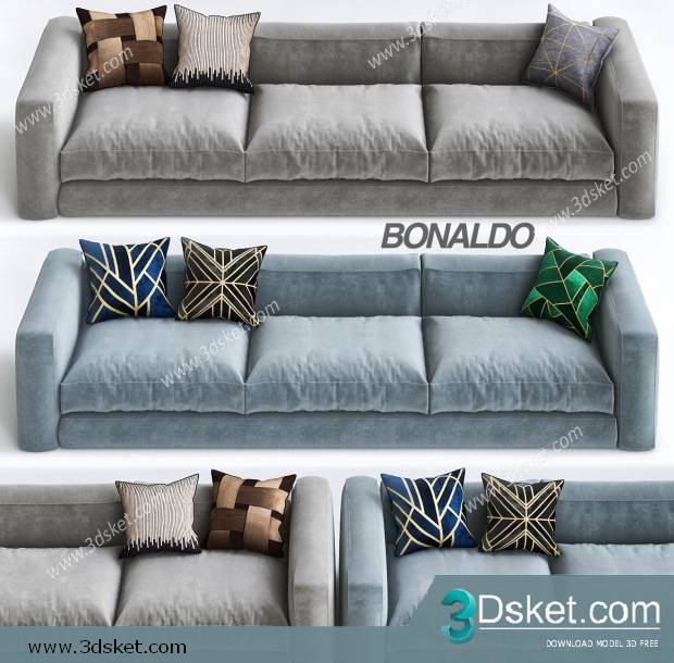 3D Model Sofa Free Download 0599