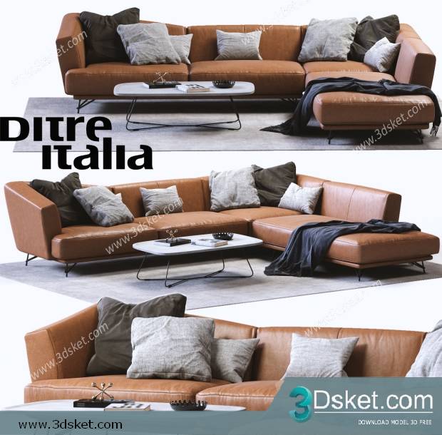 3D Model Sofa Free Download 0602