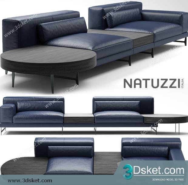 3D Model Sofa Free Download 0605