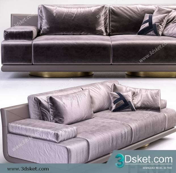 3D Model Sofa Free Download 0607