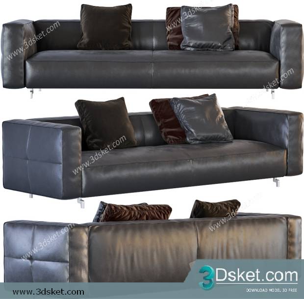 3D Model Sofa Free Download 0610