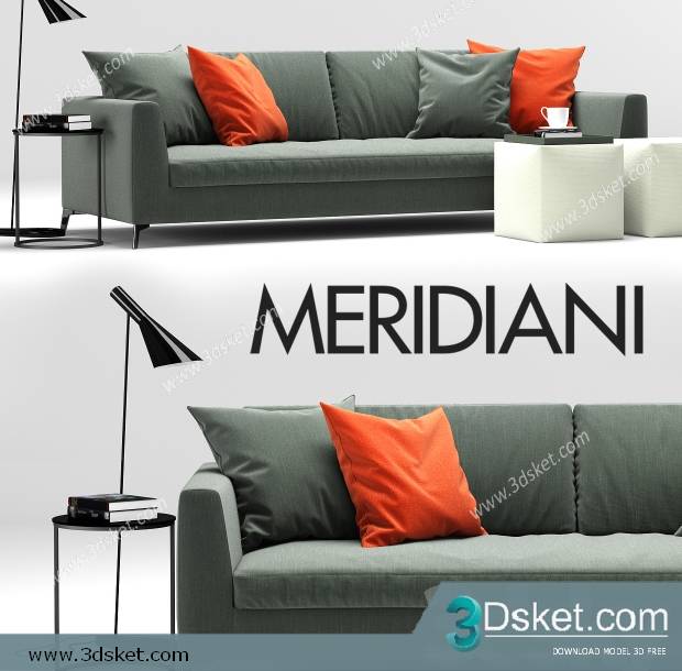 3D Model Sofa Free Download 0620