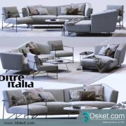 3D Model Sofa Free Download 0621