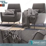 3D Model Sofa Free Download 0624