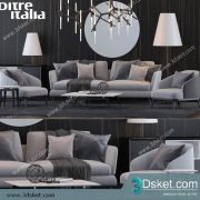 3D Model Sofa Free Download 0626