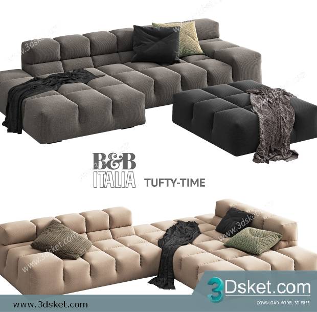 3D Model Sofa Free Download 0628