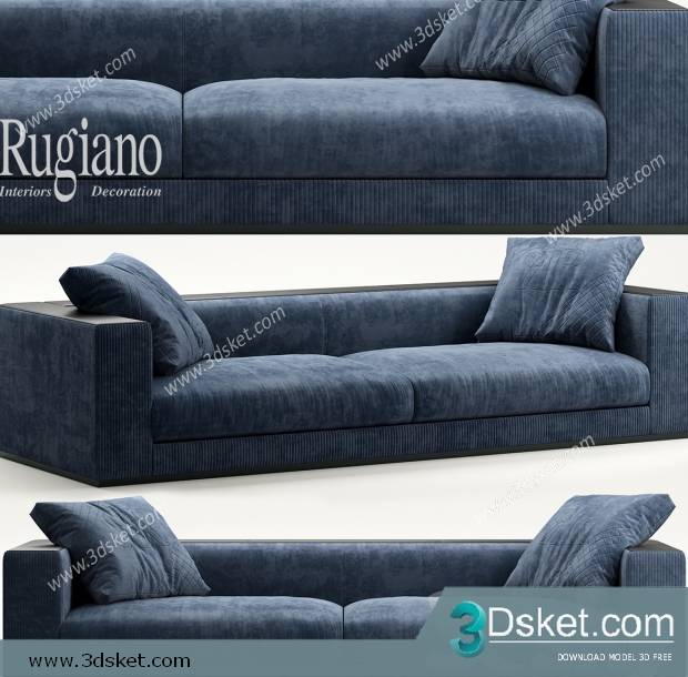 3D Model Sofa Free Download 0630
