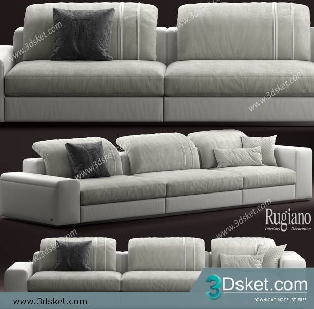 3D Model Sofa Free Download 0633