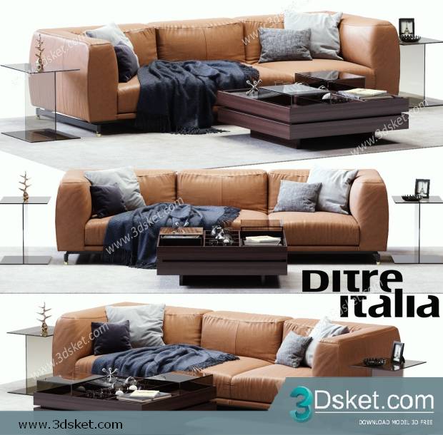 3D Model Sofa Free Download 0637