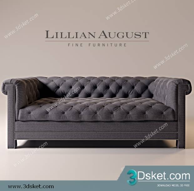 3D Model Sofa Free Download 0643