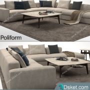 3D Model Sofa Free Download 0645