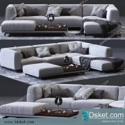 3D Model Sofa Free Download 0649