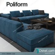 3D Model Sofa Free Download 0657