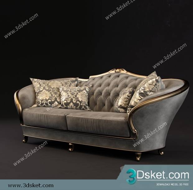 3D Model Sofa Free Download 0663