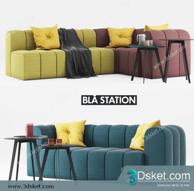 3D Model Sofa Free Download 0664