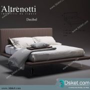 3D Model Bed Free Download Giường 359