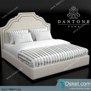 3D Model Bed Free Download Giường 373