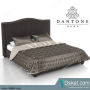 3D Model Bed Free Download Giường 378