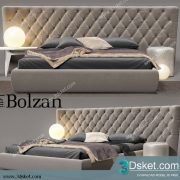 3D Model Bed Free Download Giường 409